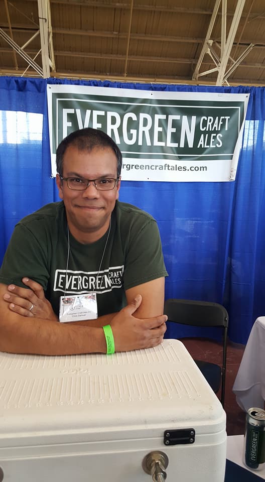 BonAppOtt's tweet photo. Originally licensed to sell in a garage, the future of Evergreen Craft Ales is ever-green! They are setting up shop in Kanata at the end of this year. Swing by their booth will you still can to sample their Thai Wheat beer and their aromatic IPA #thegreattasteofgiving #BAO2018 https://t.co/8nSpnJ1Udm