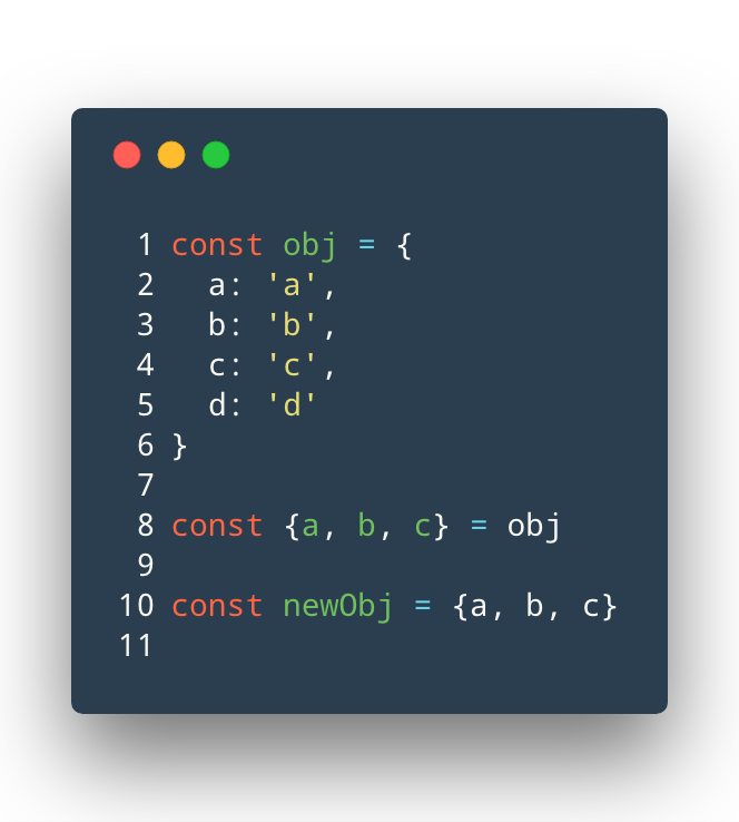 albinotonnina's tweet image. ★·.·´¯`·.·★ ʜᴇʟᴘ ★·.·´¯`·.·★
How can I make this snippet shorter?
solutions with object rest/spread are accepted.
#javasript