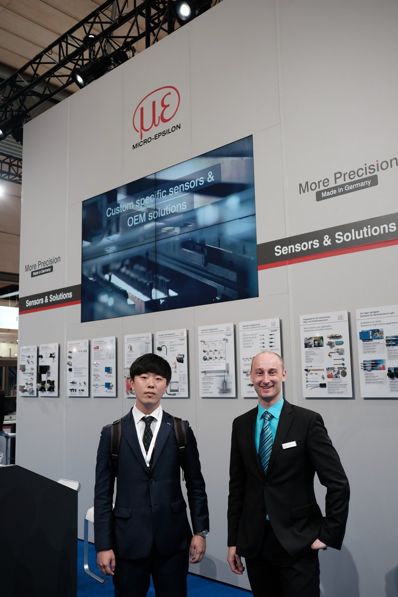 kaissensor's tweet image. #HannoverMesse #MicroEpsilon
