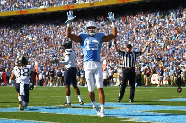 I am very thankful to have received an offer from the University of North Carolina!! ⚪️🔵🐏 #GoTarHeels