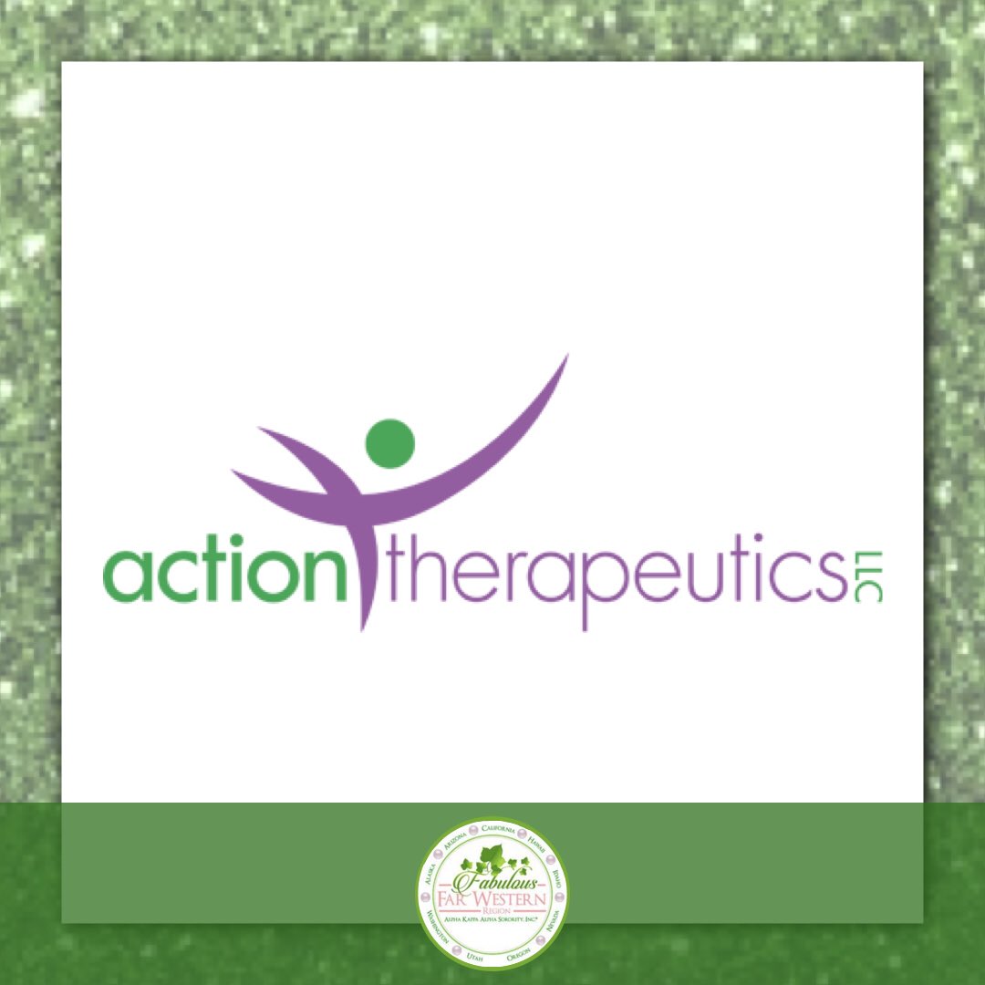 AKAFarWestern's tweet photo. It’s National Small Business Week! The journey of a thousand miles begins with a single step. Let @ActionTherapeuticsLLC help you maximize your potential. Check out website & follow on Facebook: https://t.co/WSbUnJdXqI
#SBW2018 #AKAImpact #DaretoBeDifferent #AKAFWR #AKA1908 https://t.co/tiER1GoSzz