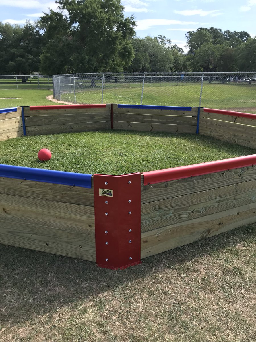 Wolfe ES WATCH D.O.G.S.  Come through to try to encourage more physical play for the girls!  Two Gaga Pits installed!@WEinKaty
