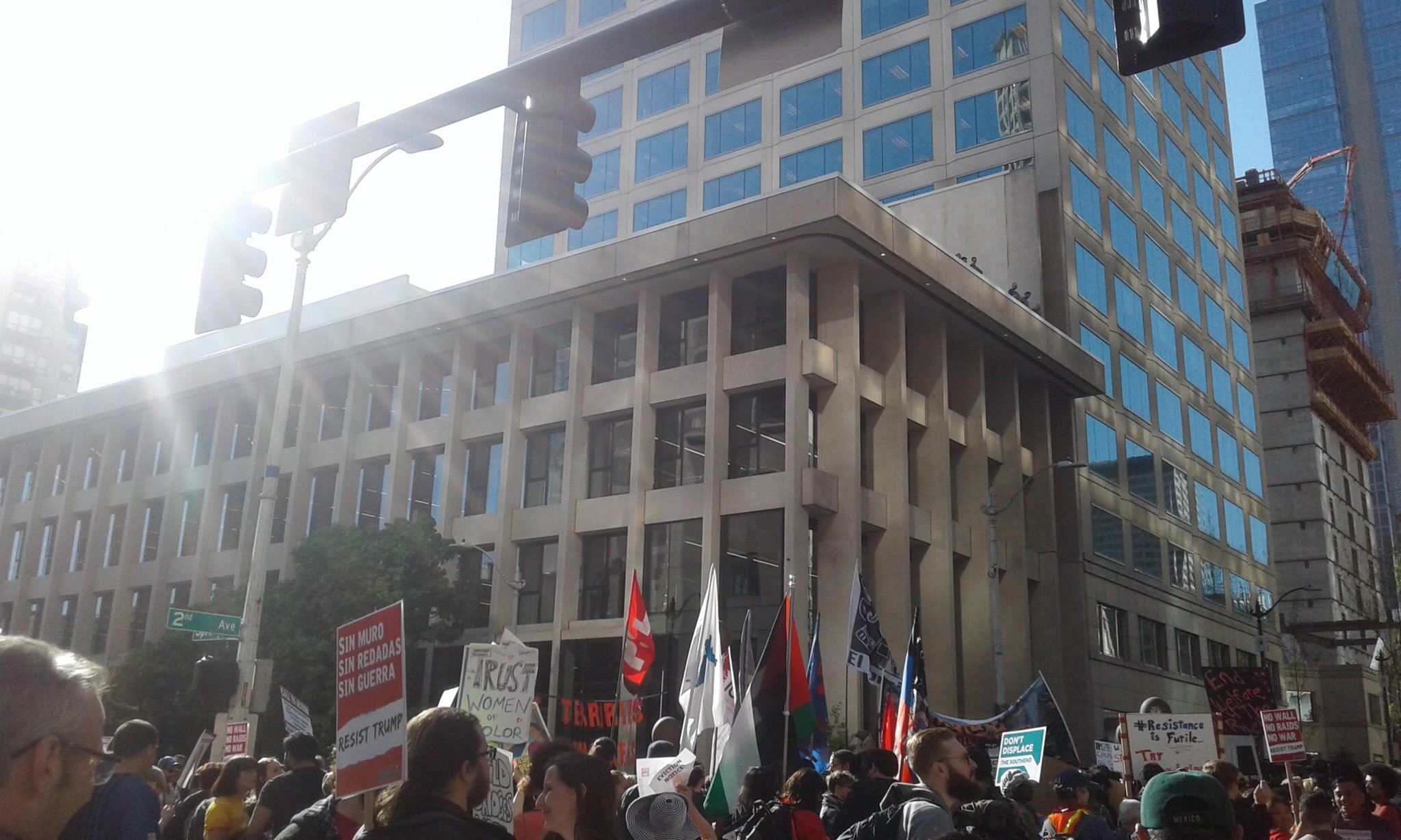Seattle DSA🌹 on Twitter "Doing our thing at 2nd & Spring…
