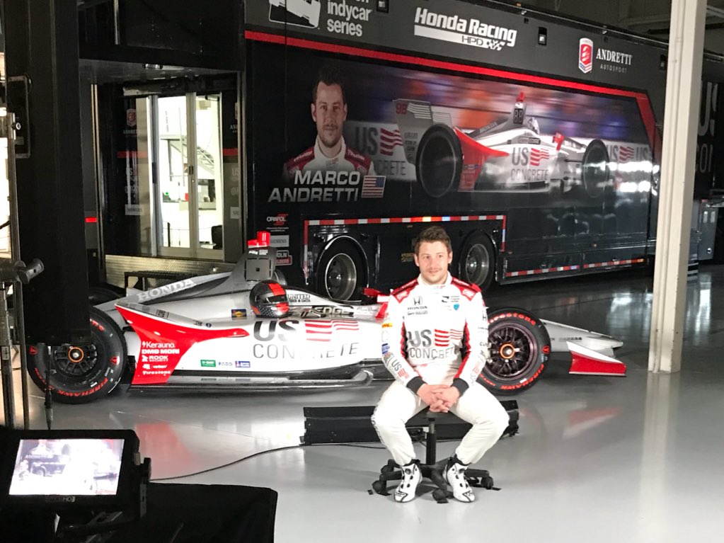 USConcrete's tweet photo. U.S. Concrete and @FollowAndretti driver, @MarcoAndretti, helped us make some career and safety videos - professional driver to professional driver. #mixerdriver #cdldriversneeded #drivewithus https://t.co/zT5L51Bg0W