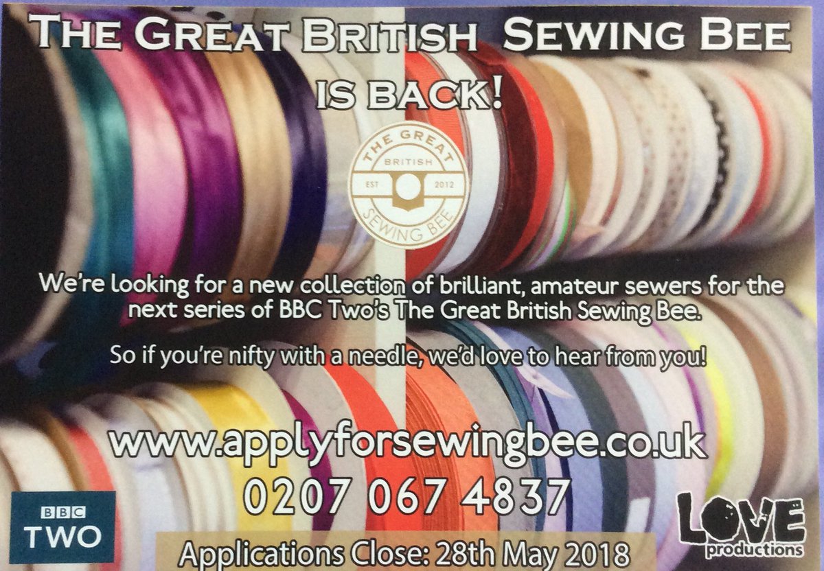 Thread_Mill's tweet image. threadmill.co.uk #GreatBritishSewingBee this popped through my letterbox apply ASAP #sewing #fabric #creating #style #Material  #SouthYorkshireHour #barnsley #PatrickGrant  FB Thread Mill Fabrics, etsy ThreadMillFabrics