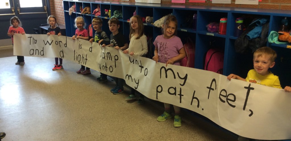 STAKindergarten's tweet photo. The Ss are helping to prepare for the CEW prayer service that they are leading on May 10th at 10:40 a.m. in our gymnasium. Parents are always welcome to join us! The 2nd year students have some prayers to read, and we will all be participating in singing some songs. @RCCDSB https://t.co/de34VWePPQ