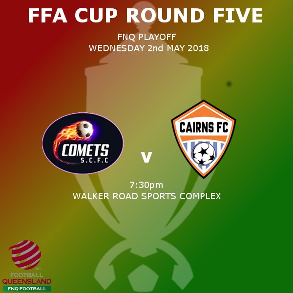 Today's the day! Who will represent Far North Queensland in the inter-zone play-offs?

#FNQ #FNQFootball #FFACup #MagicOfTheCup @FFACup