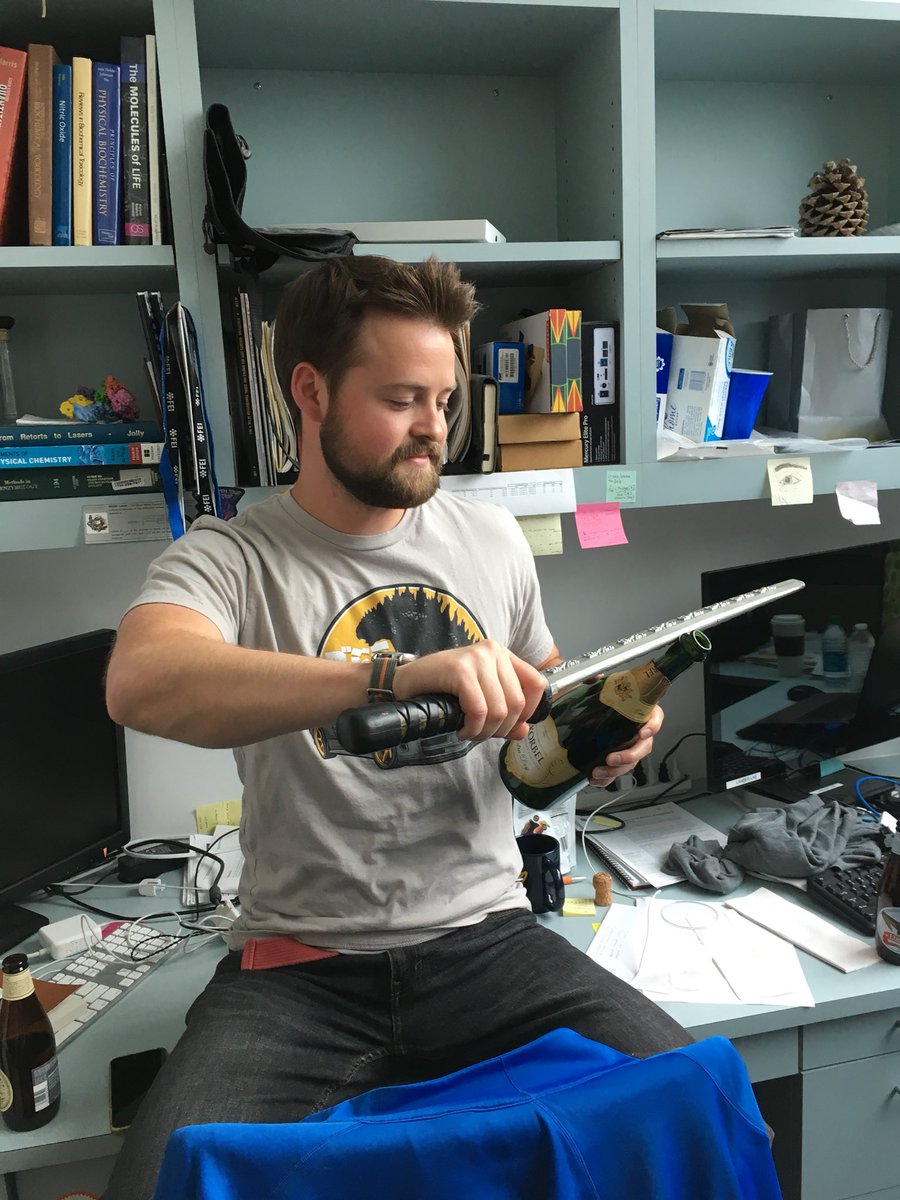 Congrats to our 200kev connoisseur, Mark Herzik, on his: 1) baby boy 2) professorship at UCSD. Time for him to get a Twitter handle!