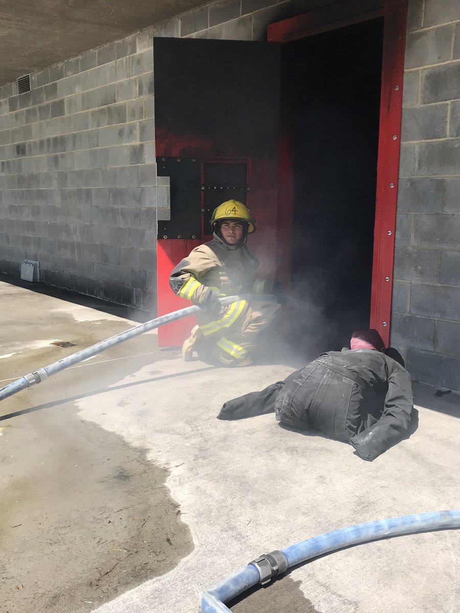 sky_haynie's tweet photo. #LTCfirefighting @LexTechCenter Fire 2 students had a productive day today learning some new skills and reviewing some already learned skills at the Lex-Co Fire Training Center in preparation for Firefighter 2 Certification Testing later this month! https://t.co/bRcbH8esVl
