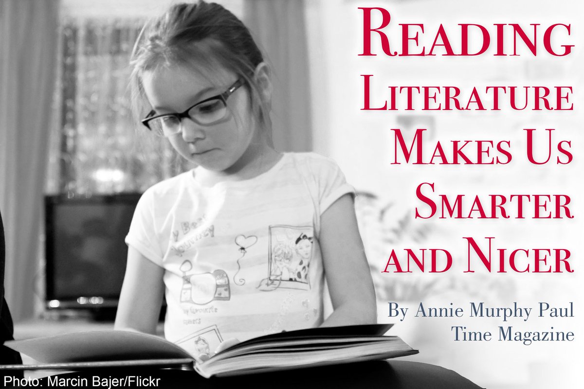 amightygirl's tweet photo. Studies show that individual who read fiction are better able to understand and empathize with others - and that effect applies to kids too! All the more reason to encourage our kids to engage in the "deep reading" that comes with the printed page: https://t.co/MD9NpRfH1d https://t.co/djP2EysoV3