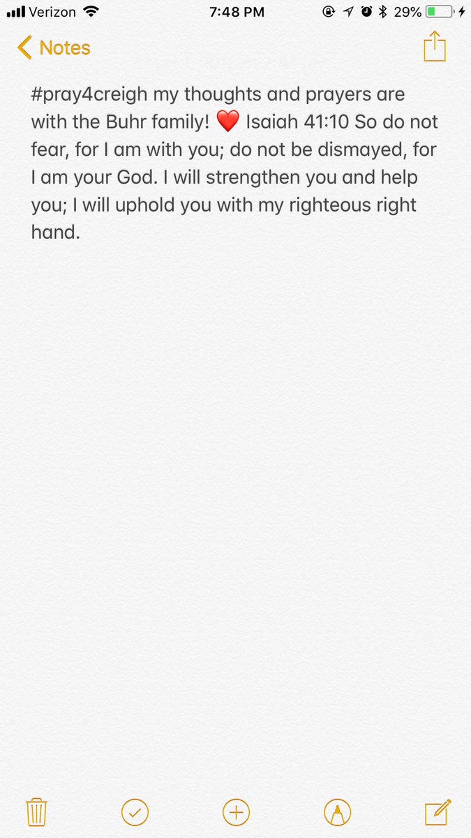 t_stephens14's tweet photo. #pray4creigh https://t.co/gj8OGxF8It