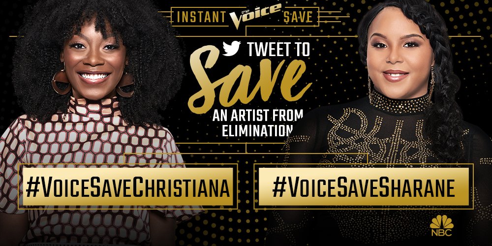 NBCTheVoice's tweet image. #VoiceSave IS OPEN.