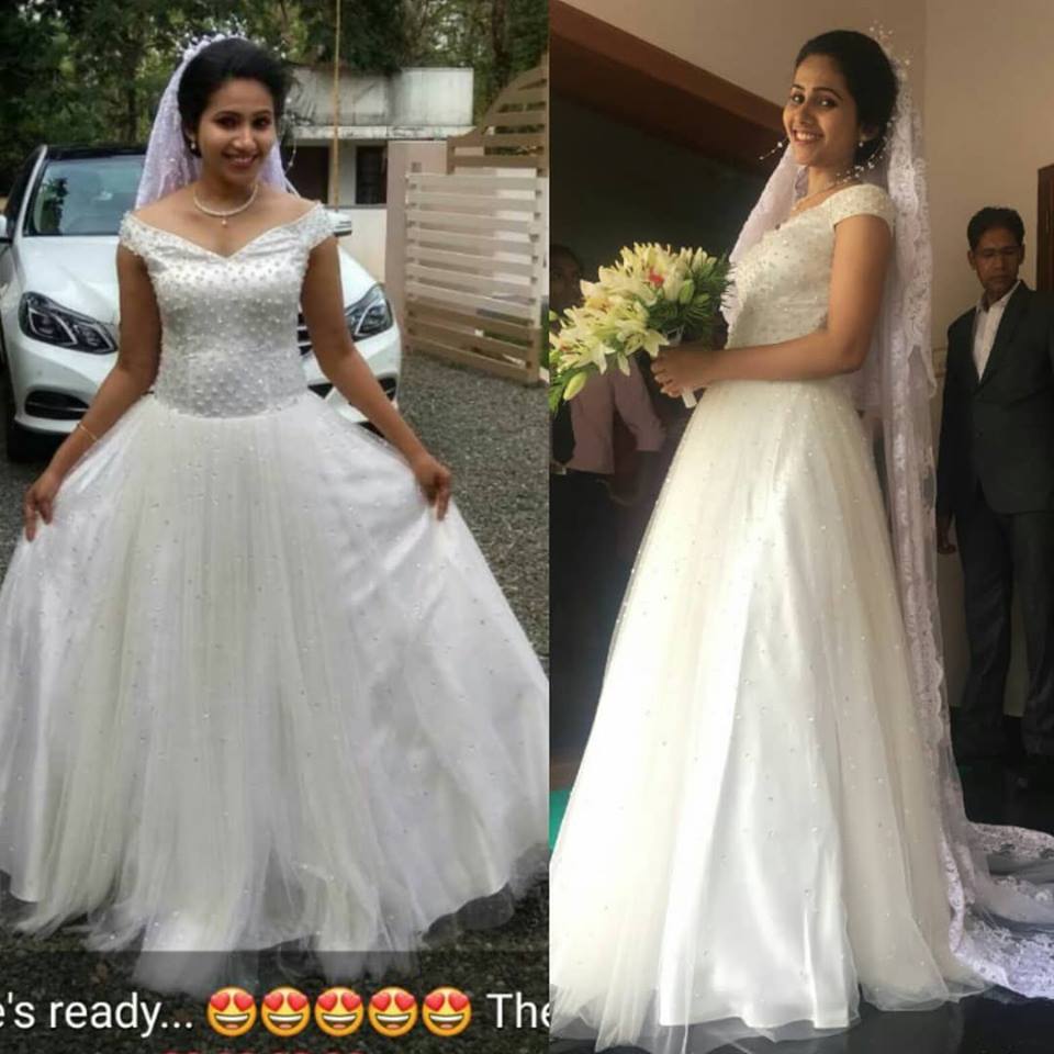 Indian Christian Bridal Style | Wedding Gowns, Stylish Dresses
