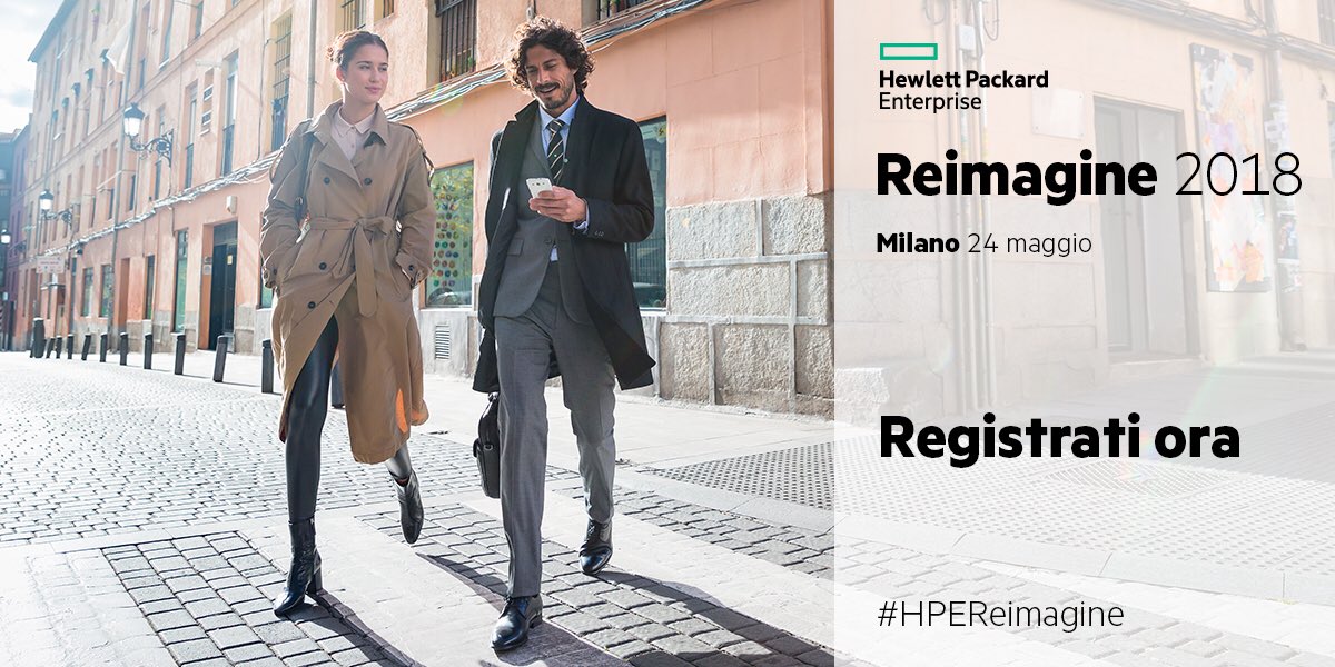 Durante #HPEReimagine andremo alla scoperta con <a href="/carlomasseroli/">Carlo Masseroli</a> di MilanoSesto NextCity, il progetto di riqualificazione più grande d'Europa con <a href="/HPE_IT/">HPE Italy</a>. #smartcity