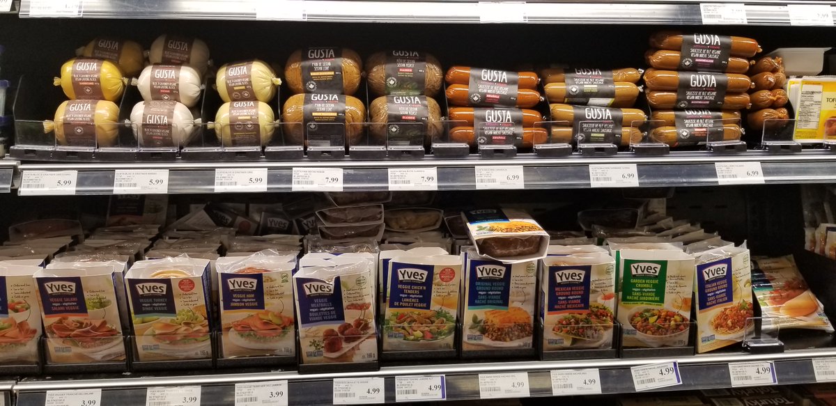marchecrevier's tweet photo. Connaissez-vous les produits GUSTA, une entreprise montréalaise qui fait des aliments savoureux 100% véganes?
Ils font partie de notre nouvel Espace végétal, ainsi qu'une vaste gamme de produits végétaliens que nous invitons à découvrir! https://t.co/URexPyzQDk