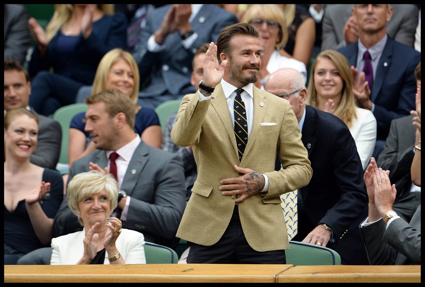  Happy Birthday David Beckham! A pioneer of men\s style and a true tailoring king. 