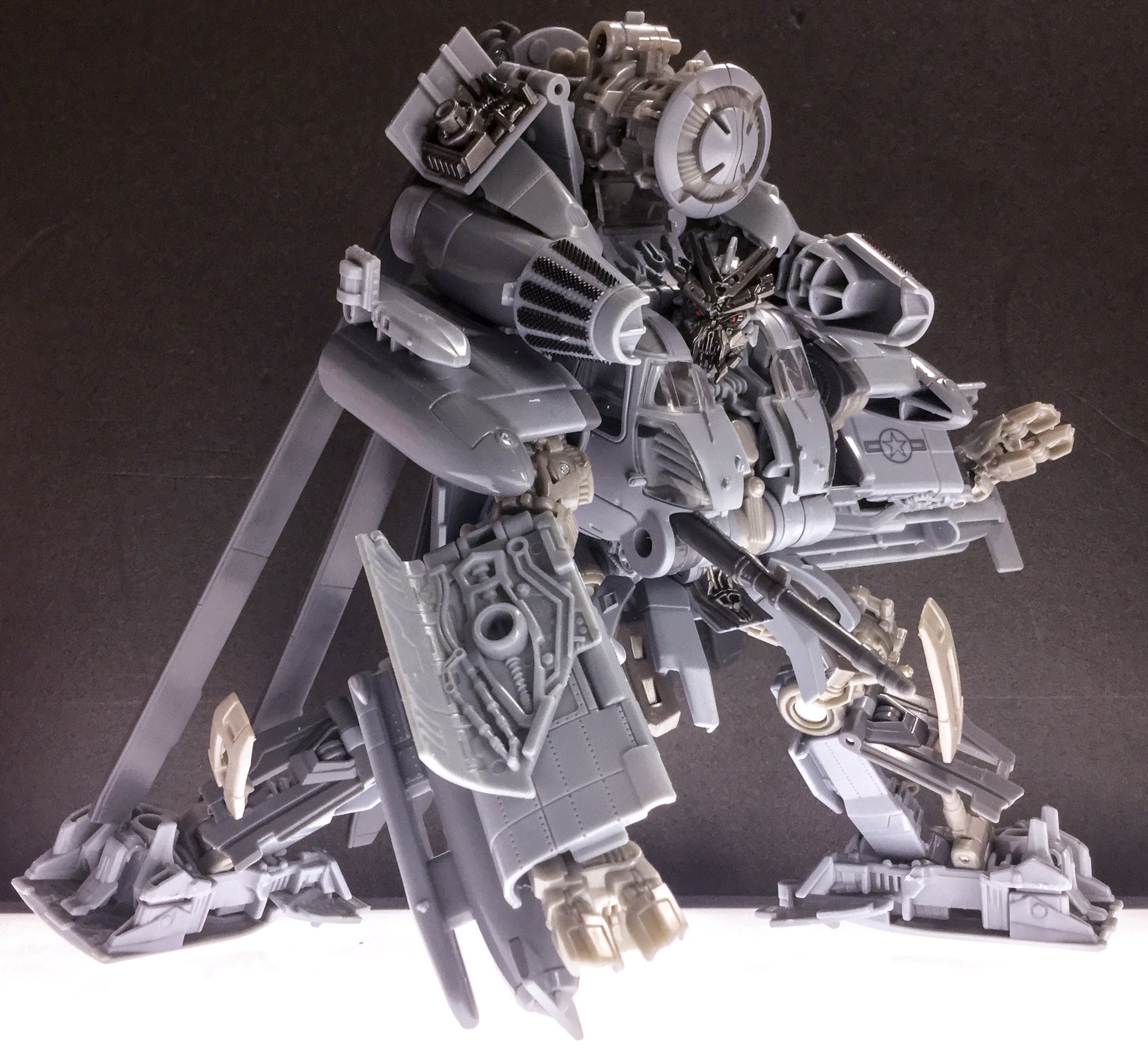 トランスフォーマー　スタジオシリーズ　ブラックアウト & スタースクリーム DSC05808.JPG