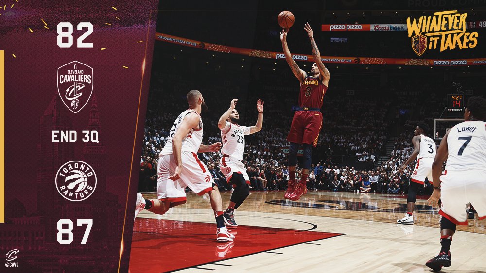 cavs's tweet photo. Closing time.

#CavsRaptors BOX: https://t.co/O9F7K5TcWl 

#WhateverItTakes https://t.co/ZRLgnnMtQ2