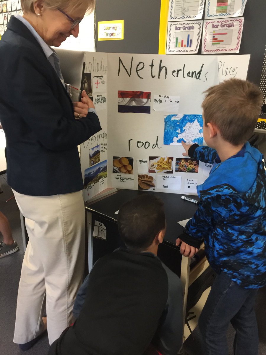 FortMeigs2's tweet photo. Our students learned about the world around them and their heritage this past week. They did research, created a google slide show, and applied their research and pictures to a presentation. So fun! #FortMeigsLearns #secondgraderules @PburgSchools https://t.co/jsV5LUmsfC