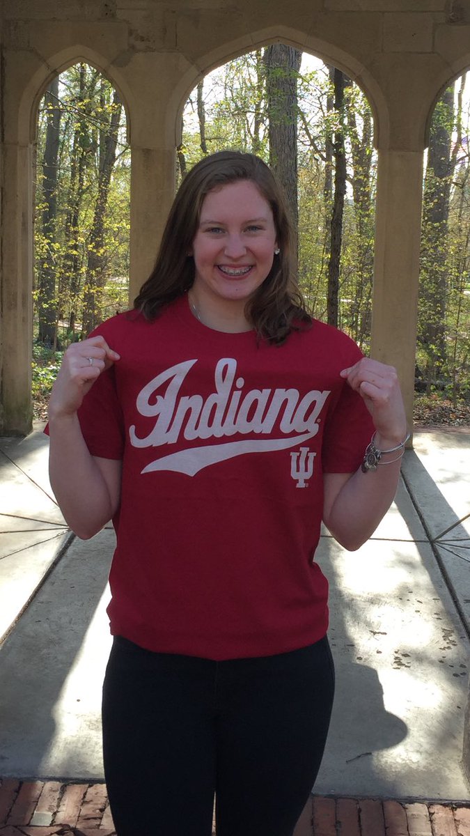 Excited to announce my verbal commitment to Indiana University! I can't wait to call B-town home! 🔴⚪️ #gohoosiers