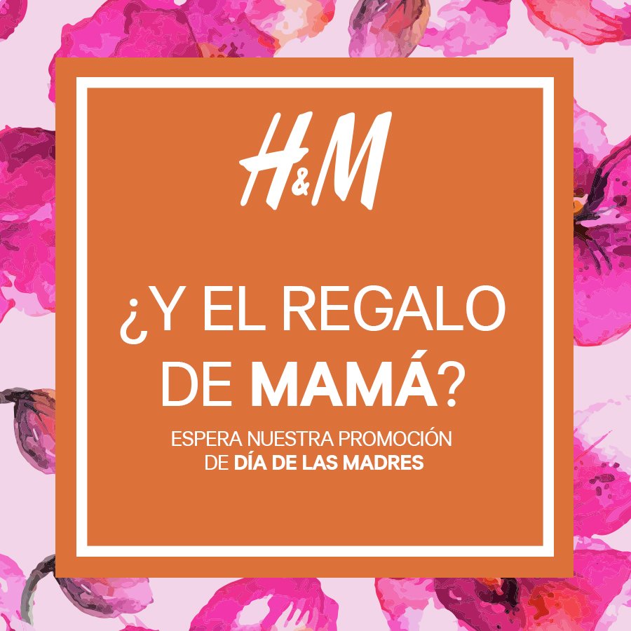 hmmexico's tweet photo. ¡No olvides el regalo de mamá! Espera nuestra promoción de día de las madres y sorpréndela. #HMLovesMom https://t.co/a53mIPRDOf