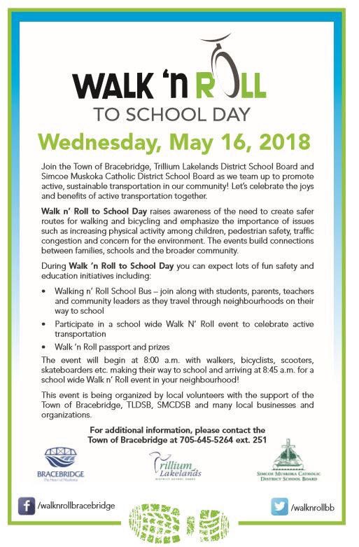 walknrollbb's tweet photo. Walk and Roll to school day is just a couple of weeks away!  Let us know if you’d like to volunteer to make this day great!! https://t.co/ZacHXQzxKY