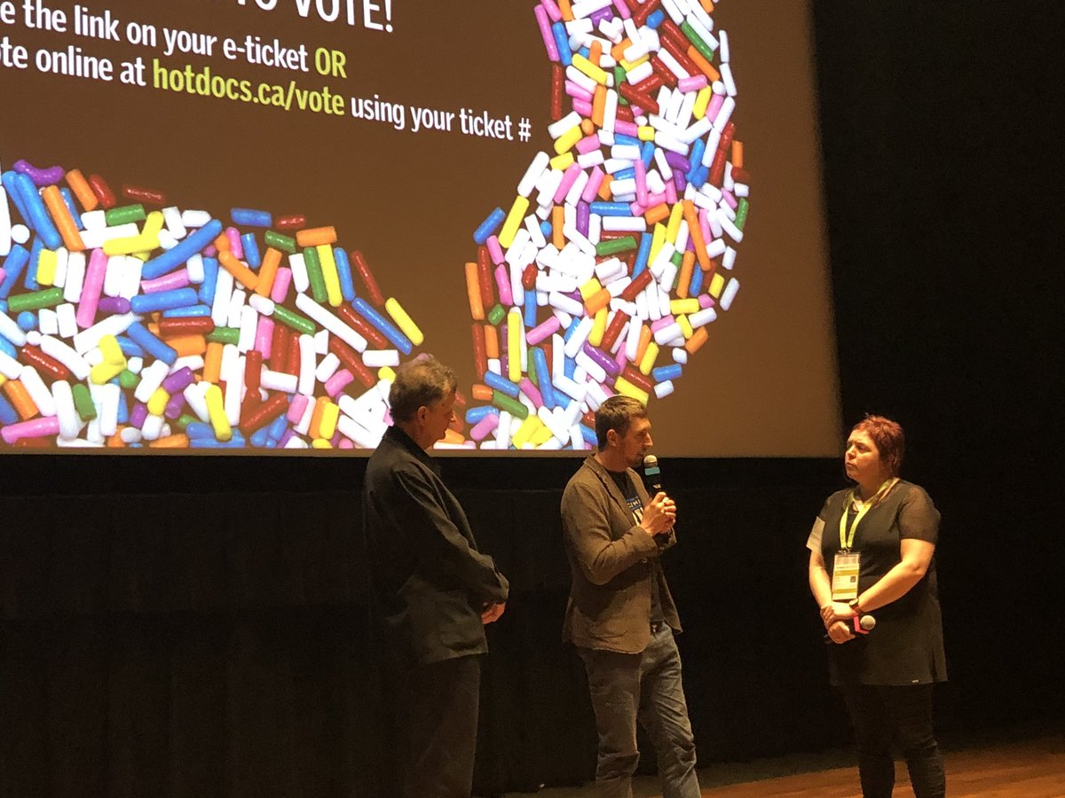 EkranFilm's tweet photo. Q&A with #ekran2018โco-presented film โHugoโ. #HotDoc25 @hotdocs https://t.co/WBFWMyDlca