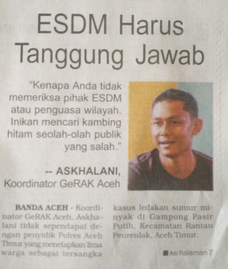 GeRAK Aceh tweet media