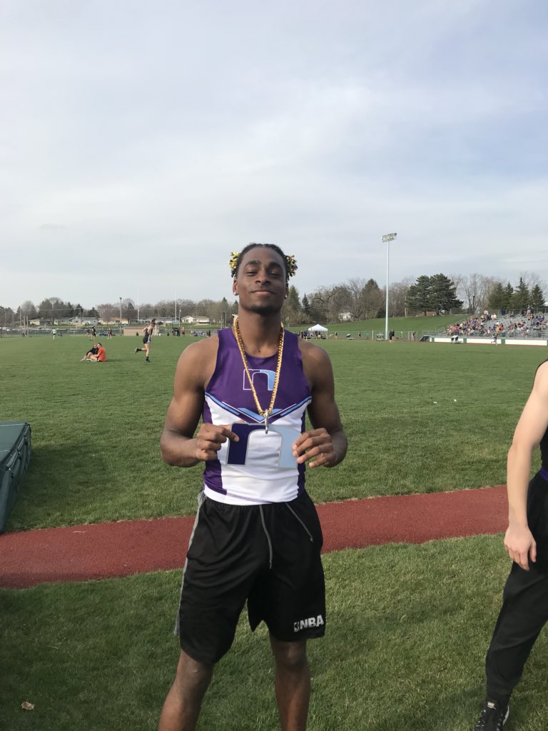 waukeshanorthtf's tweet image. Will (11.41) and Sorge (11.67) Both PR’s in the 100. #2Chains