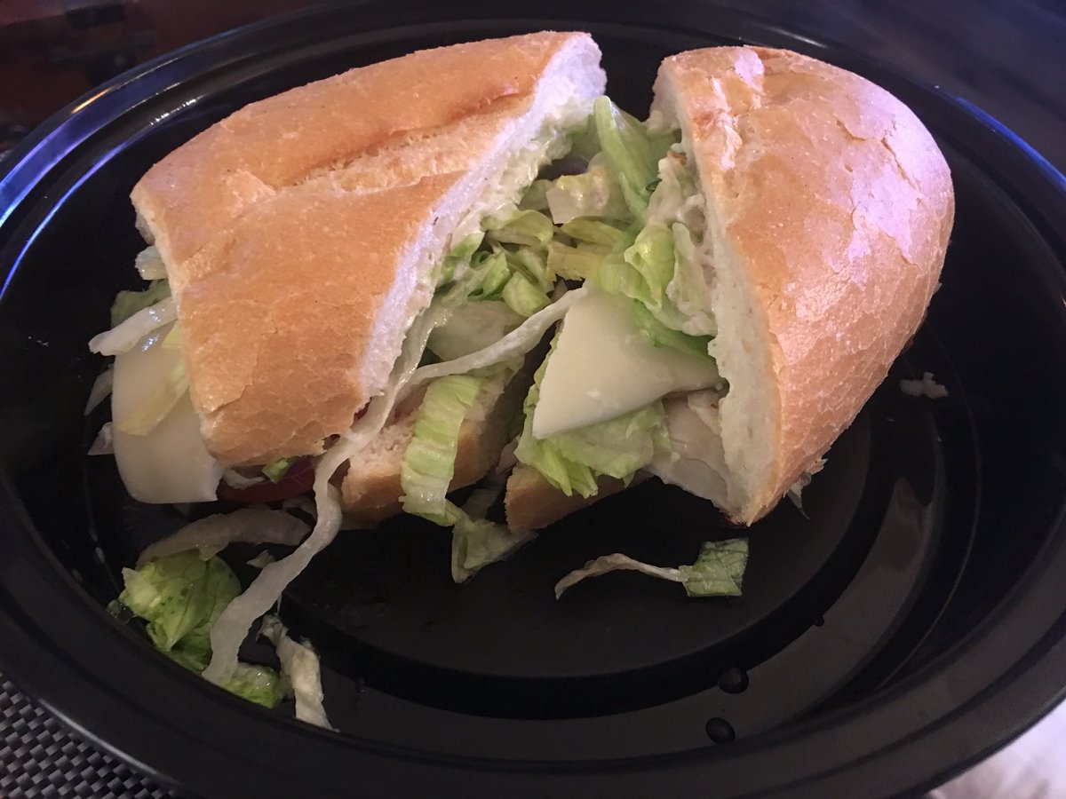 CRAMROD16's tweet photo. I order a chicken bacon focaccia sandwich from @maryspizzashack in @CloverdaleCA &amp; they deliver a turkey/tomato sandwich instead. When I called 2 get it fixed, they expected me 2 pay 4 another sandwich?! Apparently #customerservice isn’t part of their mission #CustomerExperience https://t.co/L8tNU4y42C