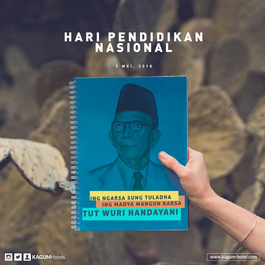bananainn_bdg's tweet photo. Dengan Ilmu kita menuju kemuliaan - Ki Hajar Dewantara.

Selamat Hari Pendidikan Nasional.

Check our website : https://t.co/tDWfpOXBX1

#haripendidikannasional #kagumhotels #indonesia https://t.co/wTRabke30G