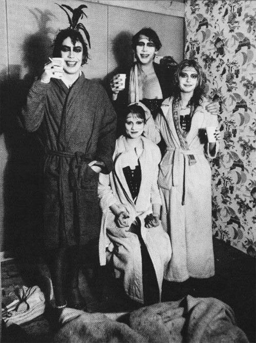 el_zombo's tweet photo. behind the scenes of Rocky Horror Picture Show 1975 
#comedy #fantasy #horror https://t.co/ntFp0zqsdi