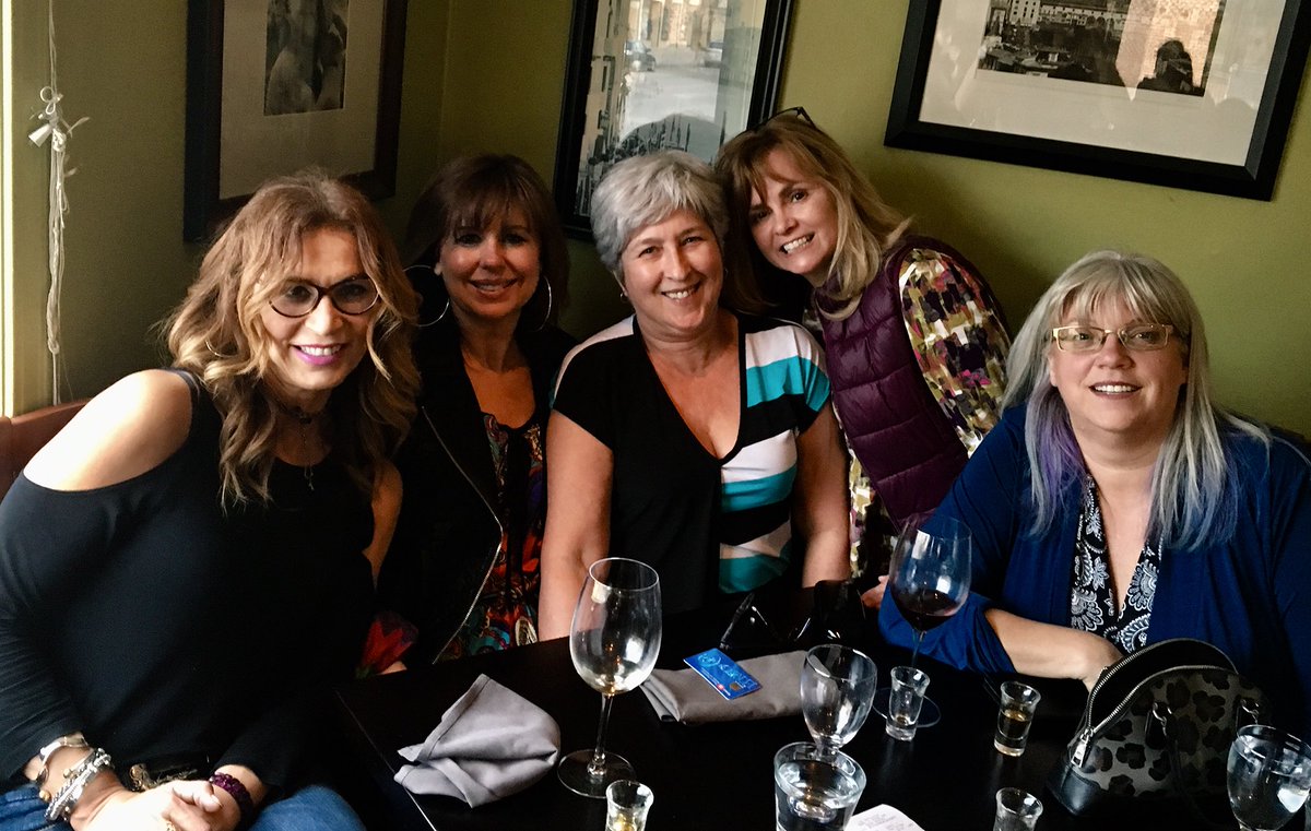 KimZandboer's tweet photo. Such a great night with my dinner club pals. At @LaBrezzaCGY in #yyc   Missing the wonderful Marco Abdi who left us too soon!  The restaurant is in great hands with his beautiful wife Filomena and the manager Marko. https://t.co/wpMqiiYTpv