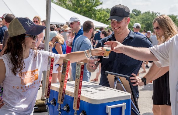 Blvdia's tweet image. This year, @Boulevard_Beer has teamed up with @2ndshiftbrewing, @DrinkCSB, and @BaghavenBeer for this year's official collaboration beer: Boulevardia Sour Grisette! &amp;gt; bit.ly/2JL3G41