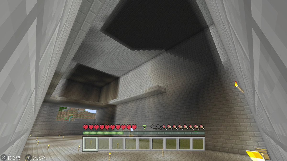 naokiti3game's tweet photo. 内部の2階の床張りも完了！
#MINECRAFTNINTENDOSWITCHEDITION　＃マイクラ　＃マインクラフト　＃ゲーム実況　＃マインクラフトスイッチエディション　＃相互フォロー #なおきち広島弁ゲーム実況 https://t.co/8ZjyTYvXfF