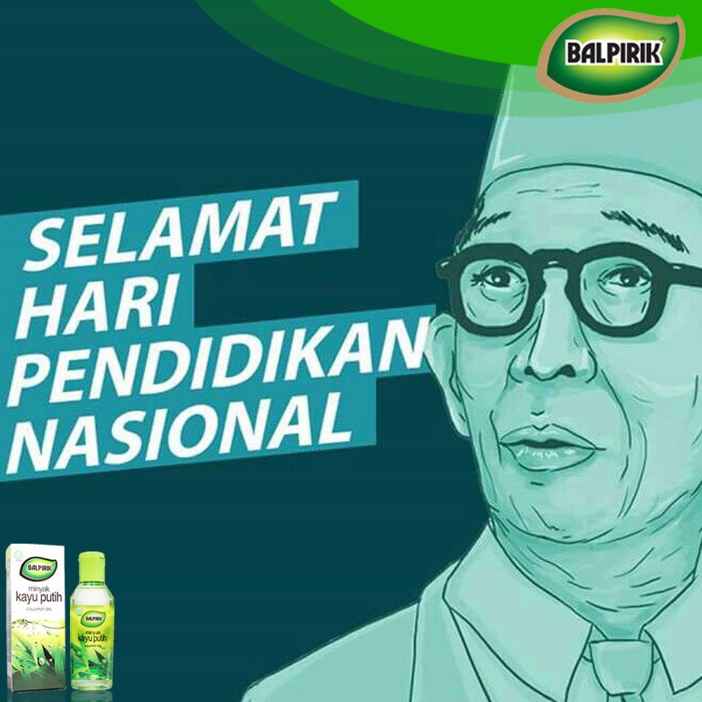 artopharmaID's tweet photo. Selamat Hari Pendidikan Nasional. 

Pendidikan adalah senjata paling ampuh untuk mengubah dunia *nelson mandela*

#Balpirik #minyakkayuputih #minyakkayuputihbalpirik #pagipagi #PolitikPendidikan #selamatharipendidikannasional #Hardiknas2018 #rabu #twitter #indonesia https://t.co/LxGyMPIVIv