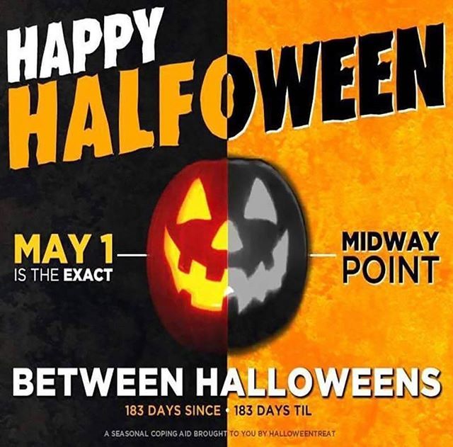ScareCo's tweet photo. Happy Halfoween!!!! See you soon, creepy creeps! https://t.co/AMUPOKscb1 https://t.co/7IhVcs5Cu3