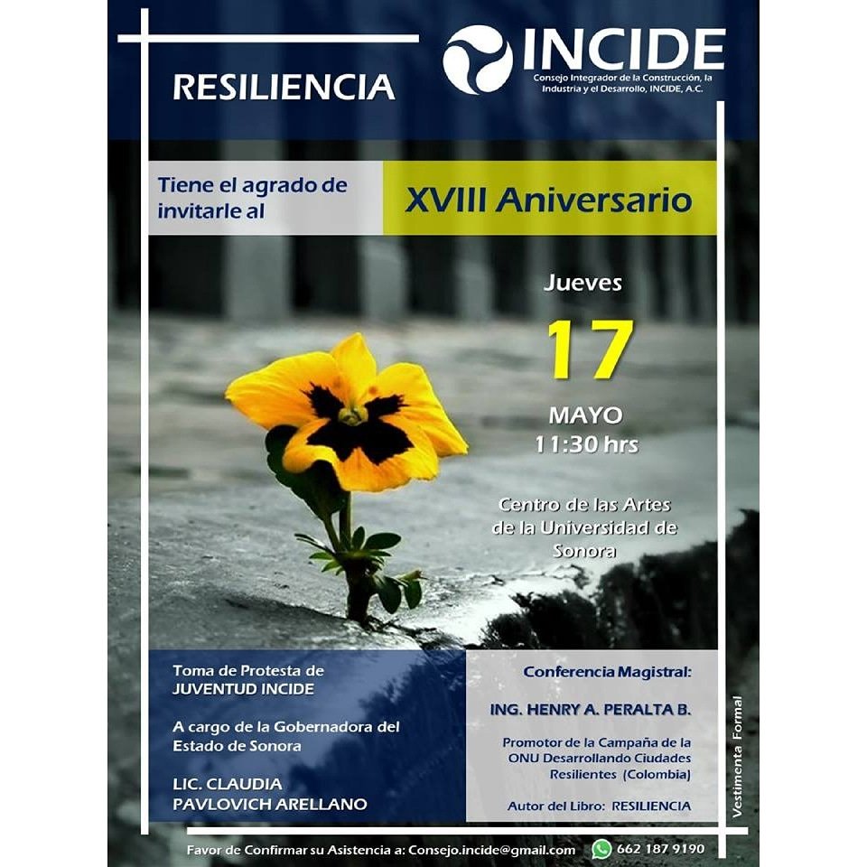SebastianR719's tweet photo. Los invito a mi toma de Protesta como Coordinador de Juventud INCIDE a cargo de la gobernadora del estado de Sonora Lic. Claudia Pavlovich Arellano, en el XVIII Aniversario del Consejo INCIDE A.C. el dia Jueves 17 de Mayo a las 11:30 a.m. En el Centro de las Artes de la UNISON. https://t.co/uenqLkvRwe