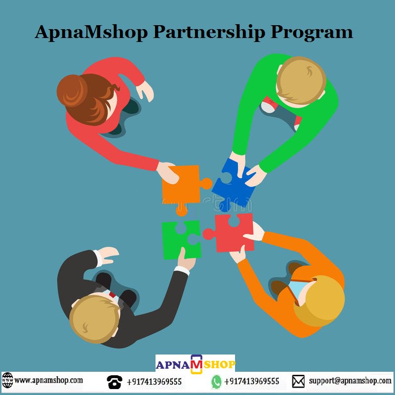 amspartnership's tweet photo. Join #apnamshop partnership #program and #earn more #money
For more details visit at https://t.co/JqCwtCZ4Xu               
Whatsapp &amp; call us at :- (+91) 7413969555
#digitalindia #workfromhome #freeearning #noadvancdepay #becomepartner #partnership #profit #partnershipprogram https://t.co/w497eNkZHe