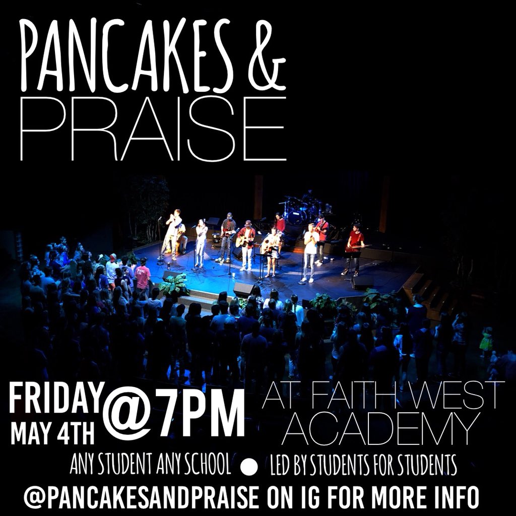 eaglenationers's tweet photo. PANCAKES AND PRAISE IS THIS FRIDAY. free food! all are welcome!!!! https://t.co/nQAHSBMcCE
