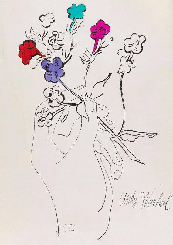 literatura_rte's tweet photo. Andy Warhol (1928-1987)
Hand and Flowers, 1957 https://t.co/fdmC6yOd0A