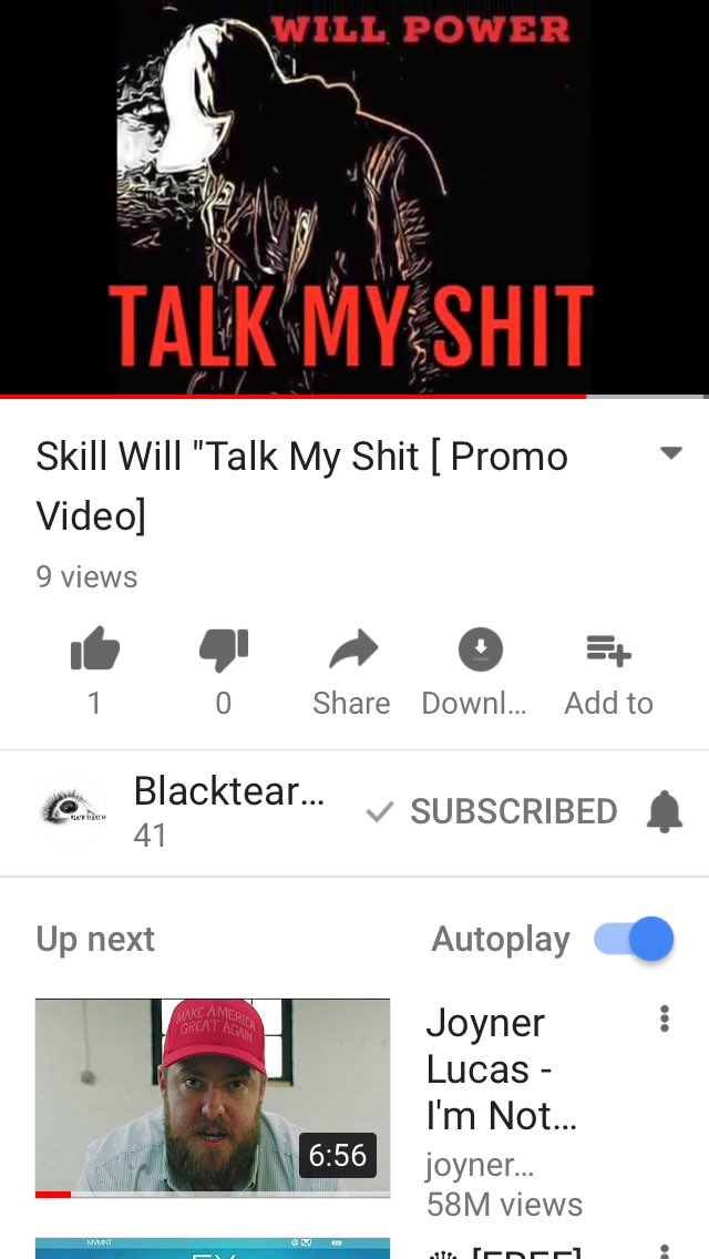 SkillWillAMG's tweet image. SKILL WILL AAH !! Go watch like and share and subscribe to my channel and watch my new video "Talk My Shit" new video coming soon called "breaking my heart" off my (WILL SHE LOVE) albulm be on  SKILL WILL AAH!! 
youtu.be/mKvEizVgqeI
@skillwillbest_rap