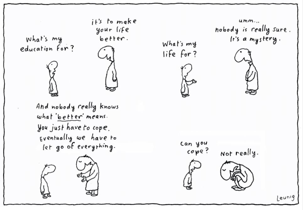 theage's tweet photo. Education. By Michael Leunig https://t.co/iYCCKOTqXK