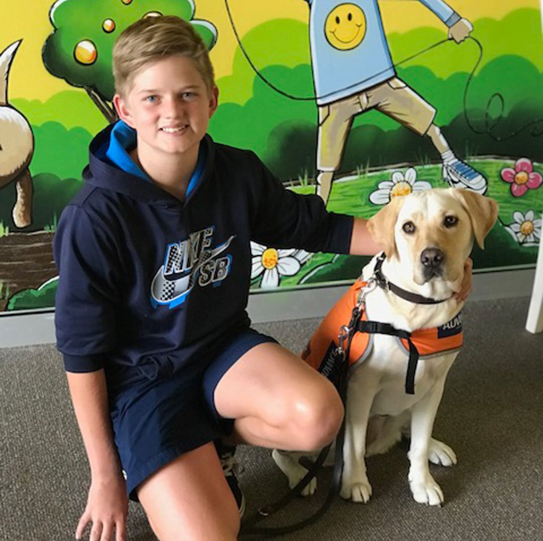 guidedogswa's tweet photo. Volunteer, Jaden, got busy on Guide Dog Day, raising $205 which he presented to Ambassador Dog, Annie. Great job Jaden, thank you! If you'd like to follow Jaden's lead, please click: https://t.co/hWmOqzzR1H
#GuideDogsWA #GuideDog #fundraising #communityfundraising https://t.co/gGM9EW7IJK