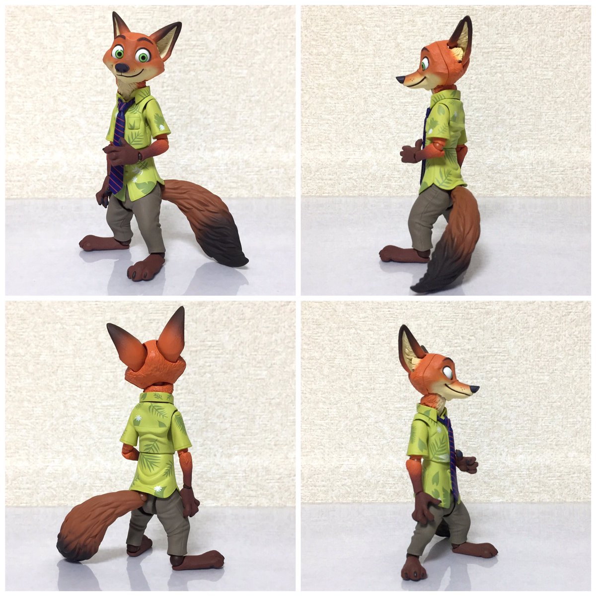 O Xrhsths Hiro Sto Twitter ズートピアのフィギュア ムービーリボ ニックワイルド が届いた これもよく出来てる ４種類の表情に視線も変えられるから いろんな格好で遊べるし ニックとジュディは一緒に飾らないとね Bライオンハート市長やマンチャスさん