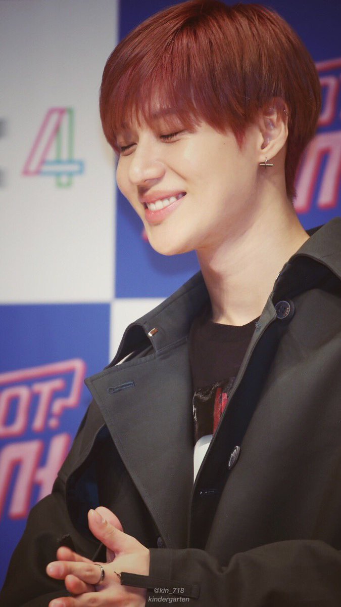 kin_718's tweet photo. 5.2 JTBC ‘WHYNOT-더댄서’ 제작발표회 ✨태민✨ 😊☺️😆🤣
#태민 #TAEMIN #テミン https://t.co/nhvWDcP39e