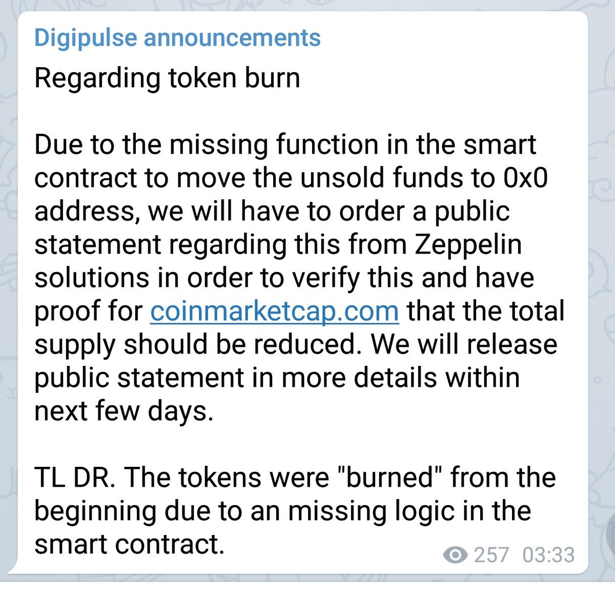 Skippy_brussels's tweet image. Well, this shows the intelligence the 'dev team' has at #DigiPulse. @CollisionHQ $DGPT game over. #ToldYouSo