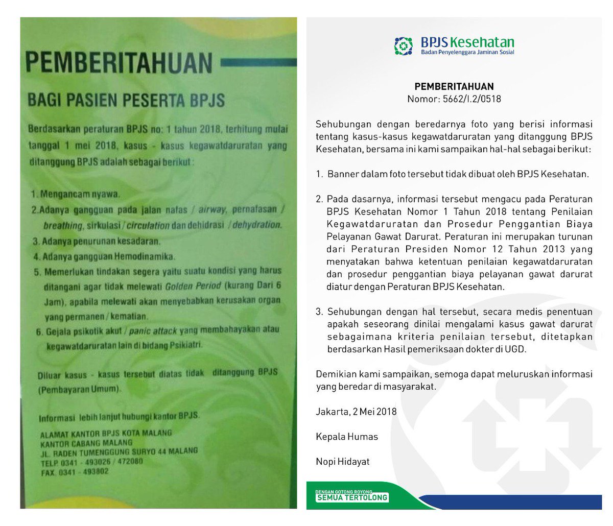 O Xrhsths Bpjs Kesehatan Ri Sto Twitter