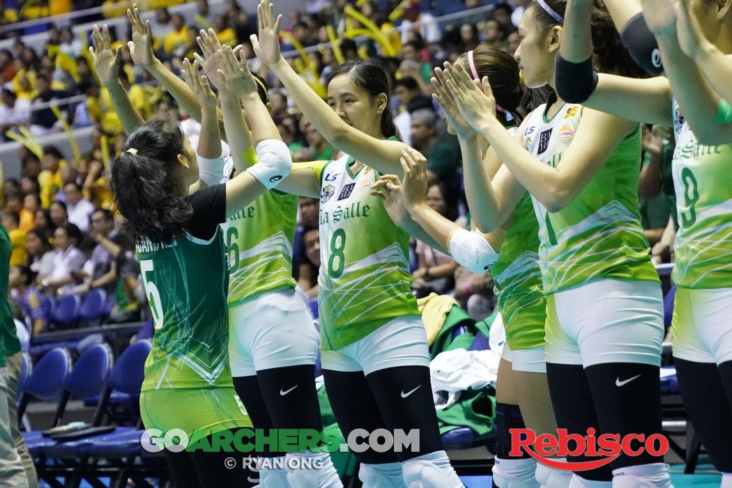 karamazing_'s tweet photo. one last vigorous block
one last lethal spike
one last incredible save
One Last Ride for BarDyLi! Goodluck, seniors! โบ๏ธ๐
#RepeatTheFeatDLSU https://t.co/Y1oSAGNp7b