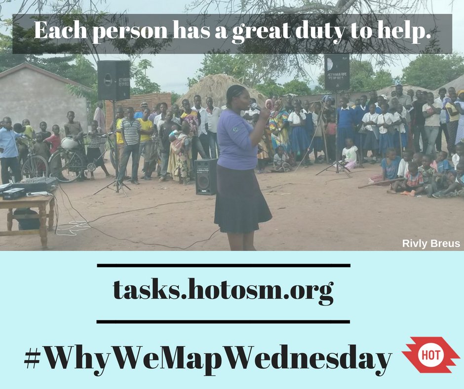 Crowd2Map's tweet image. #WhyWeMapWednesday #crowd2map 

&quot;Each person has a great duty to help.&quot;

tasks.hotosm.org